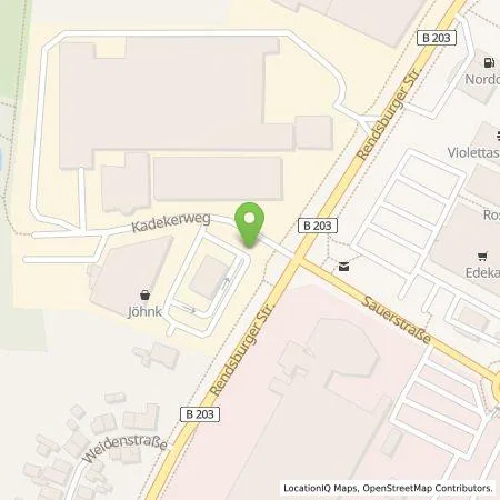 Standortübersicht der Tankstelle team energie GmbH & Co. KG in 24340 Eckernförde