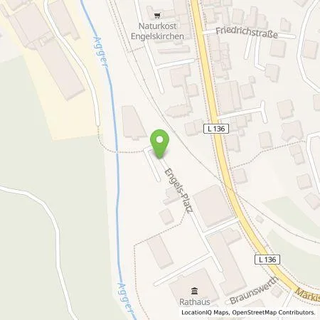 Standortübersicht der Tankstelle AggerEnergie GmbH in 51766 Engelskirchen