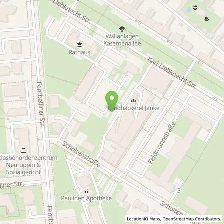 Standortübersicht der Tankstelle Stadtwerke Neuruppin GmbH in 16816 Neuruppin