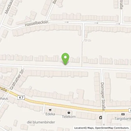 Standortübersicht der Tankstelle ubitricity Gesellschaft für verteilte Energiesysteme mbH in 40626 Düsseldorf