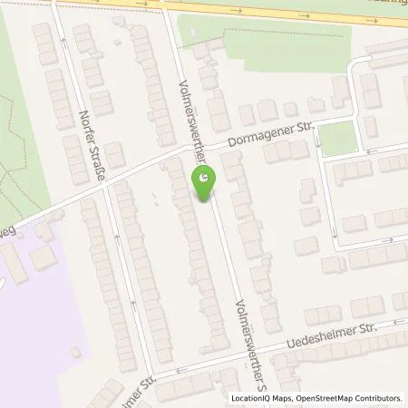 Standortübersicht der Tankstelle ubitricity Gesellschaft für verteilte Energiesysteme mbH in 40221 Düsseldorf