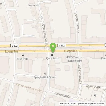 Standortübersicht der Tankstelle ubitricity Gesellschaft für verteilte Energiesysteme mbH in 40545 Düsseldorf