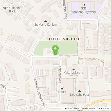 Standortübersicht der Tankstelle ubitricity Gesellschaft für verteilte Energiesysteme mbH in 40472 Düsseldorf