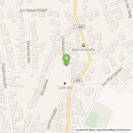 Standortübersicht der Tankstelle Michael Singer in 55271 Stadecken-Elsheim