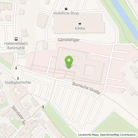 Standortübersicht der Tankstelle Q1 Energie AG in 39340 Haldensleben