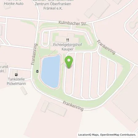 Standortübersicht der Tankstelle Milence Germany GmbH in 95502 Himmelkron