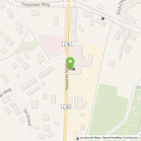 Standortübersicht der Tankstelle Sopho Neuruppin GmbH in 16816 Neuruppin