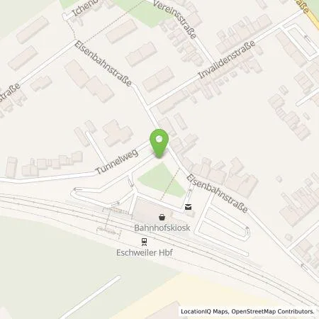 Standortübersicht der Tankstelle EWV Energie- und Wasser-Versorgung GmbH in 52249 Eschweiler