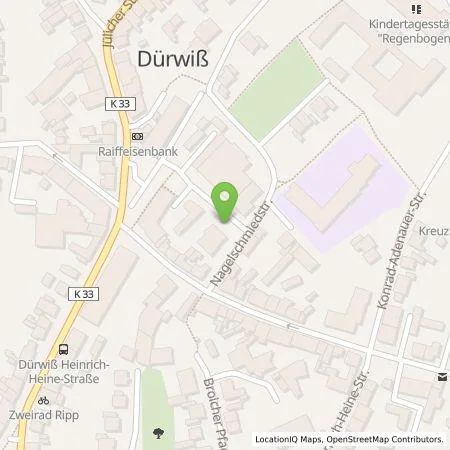 Standortübersicht der Tankstelle EWV Energie- und Wasser-Versorgung GmbH in 52249 Eschweiler