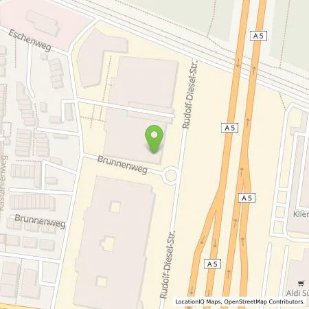 Standortübersicht der Tankstelle GETEC mobility solutions GmbH in 64331 Weiterstadt