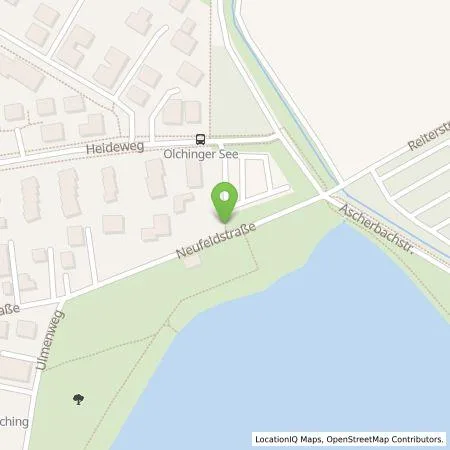 Standortübersicht der Tankstelle Stadtwerke Olching GmbH in 82140 Olching