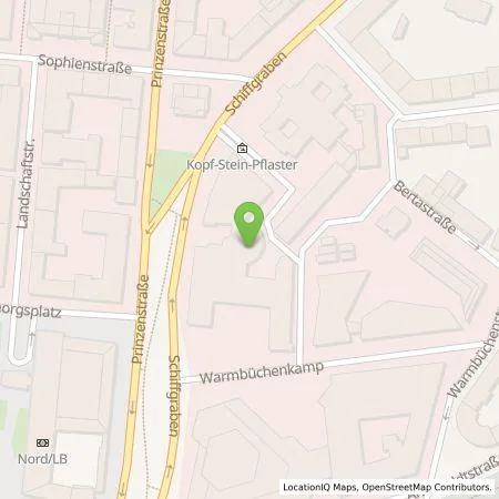 Standortübersicht der Tankstelle Sparkassenverband Niedersachsen - Körperschaft öffentlichen Rechts in 30159 Hannover