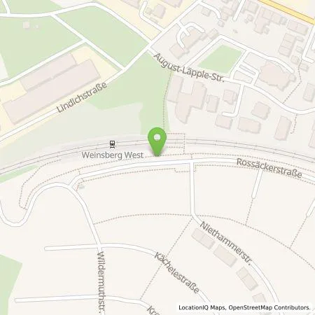 Standortübersicht der Tankstelle smopi® - Multi Chargepoint Solution GmbH in 74189 Weinsberg