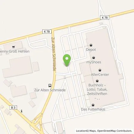 Standortübersicht der Tankstelle VINCharge 1 GmbH in 29229 Celle