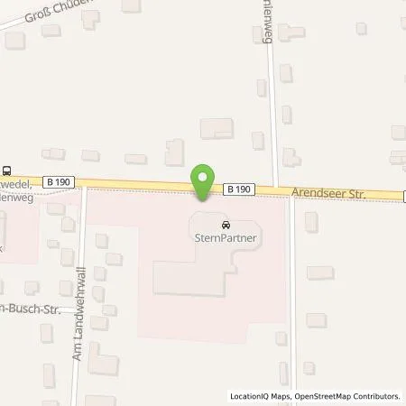 Standortübersicht der Tankstelle STERNPARTNER SE + Co.KG in 29410 Salzwedel , Hansestadt