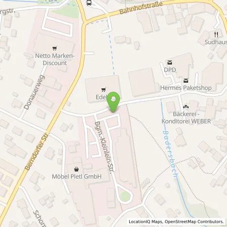 Standortübersicht der Tankstelle Bilkraft GmbH in 95349 Thurnau