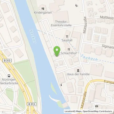 Standortübersicht der Tankstelle Nürtingen Beteiligung GmbH in 72622 Nürtingen