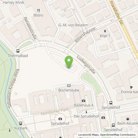 Standortübersicht der Tankstelle Ensev GmbH in 61231 Bad Nauheim