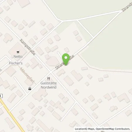 Standortübersicht der Tankstelle EA EnergieArchitektur Dresden GmbH in 17449 Trassenheide