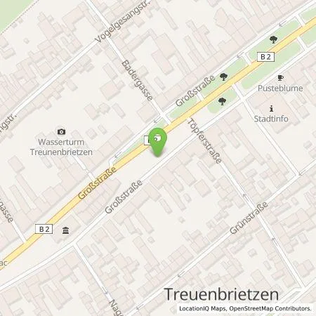 Standortübersicht der Tankstelle EA EnergieArchitektur Dresden GmbH in 14929 Treuenbrietzen