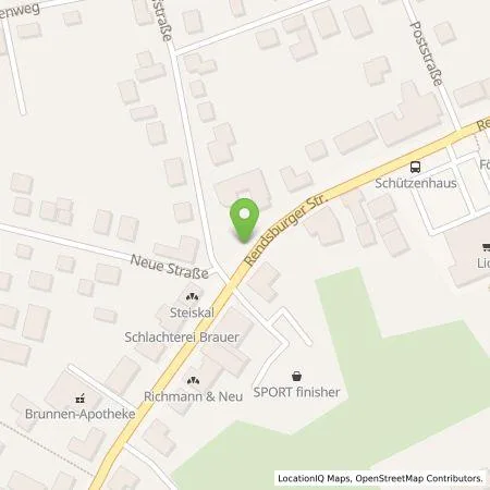 Standortübersicht der Tankstelle Stadtwerke SH GmbH & Co. KG in 24787 Fockbek