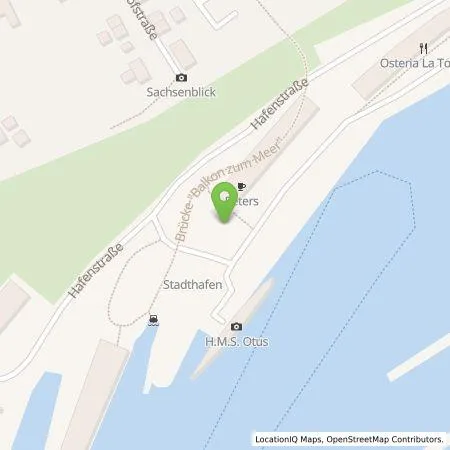 Standortübersicht der Tankstelle Mer Germany GmbH in 18546 Sassnitz