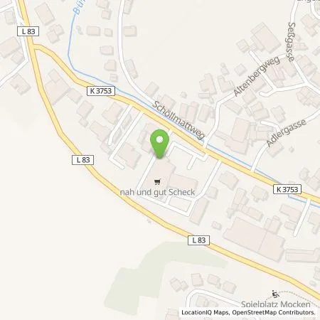 Standortübersicht der Tankstelle Scheck, In - Einkaufs - Center Achern GmbH in 77830 Bühlertal