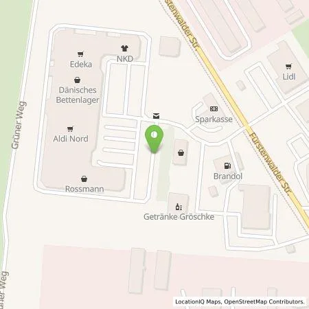 Standortübersicht der Tankstelle VINCharge 2 GmbH in 15848 Beeskow