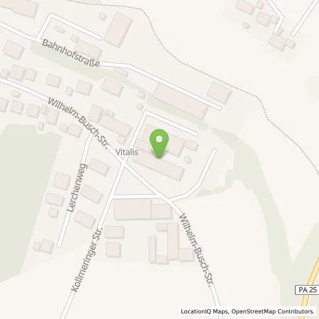 Standortübersicht der Tankstelle Energielösung GmbH in 94535 Eging a.See