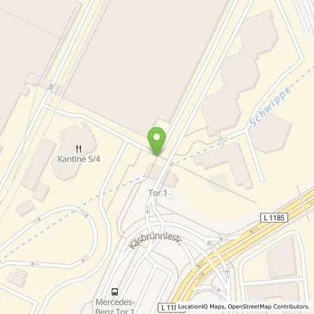 Standortübersicht der Tankstelle Mercedes-Benz High-Power Charging Europe GmbH in 71063 Sindelfingen