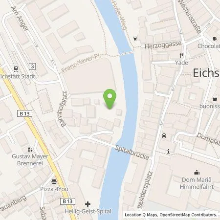 Standortübersicht der Tankstelle Energielösung GmbH in 85072 Eichstätt