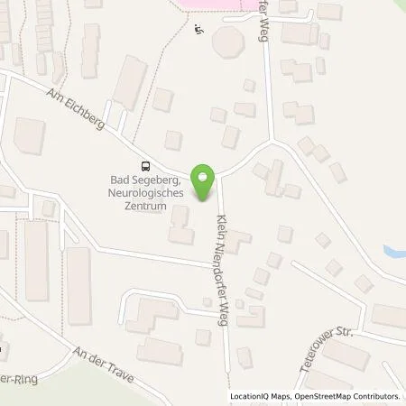 Standortübersicht der Tankstelle Energie und Wasser Wahlstedt/Bad Segeberg GmbH & Co.KG in 23795 Bad Segeberg