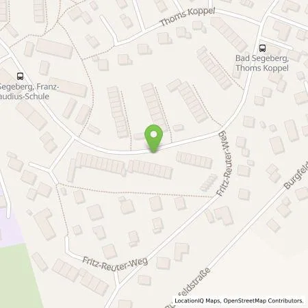 Standortübersicht der Tankstelle Energie und Wasser Wahlstedt/Bad Segeberg GmbH & Co.KG in 23795 Bad Segeberg