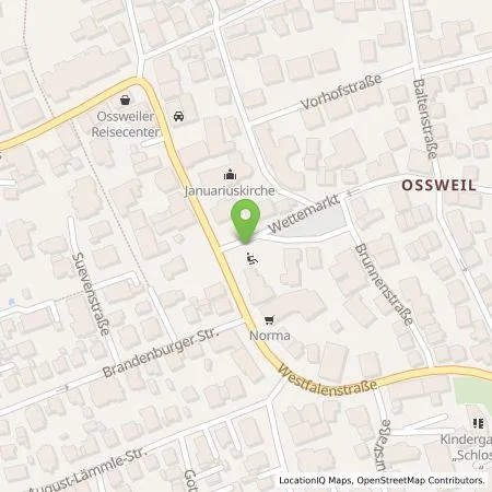 Standortübersicht der Tankstelle SWLB Mobilität GmbH in 71640 Ludwigsburg