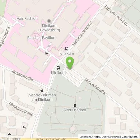 Standortübersicht der Tankstelle SWLB Mobilität GmbH in 71640 Ludwigsburg