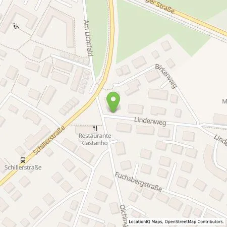 Standortübersicht der Tankstelle Charge Green OnSite GmbH in 82223 Eichenau