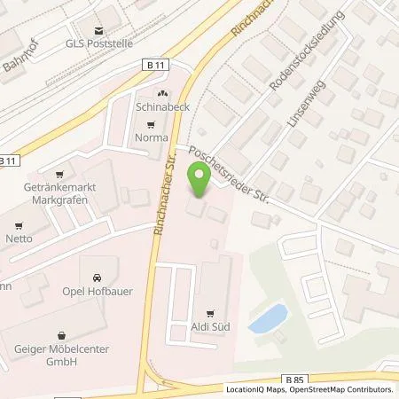 Standortübersicht der Tankstelle VIOCON GmbH in 94209 Regen