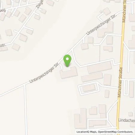 Standortübersicht der Tankstelle Energielösung GmbH in 86641 Rain