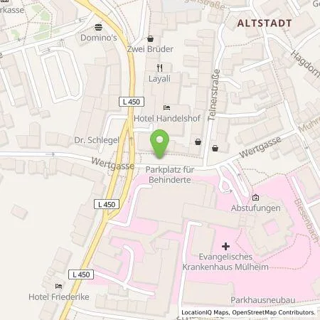 Standortübersicht der Tankstelle medl GmbH in 45468 Mülheim an der Ruhr