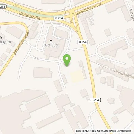 Standortübersicht der Tankstelle RhönEnergie Fulda GmbH in 36043 Fulda