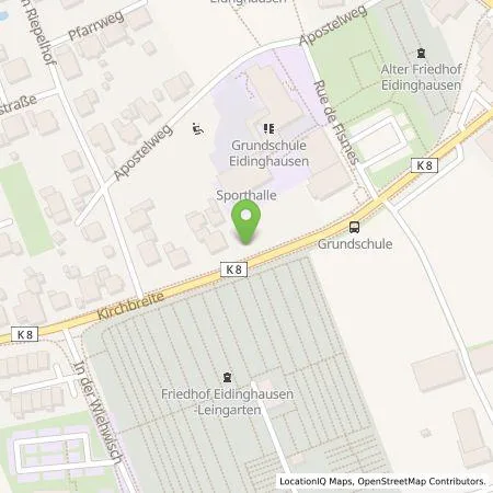 Standortübersicht der Tankstelle Westfalen Weser Ladeservice GmbH in 32549 Bad Oeynhausen