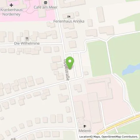Standortübersicht der Tankstelle Stadtwerke Norderney GmbH in 26548 Norderney