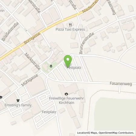 Standortübersicht der Tankstelle EAM Natur Energie GmbH in 35274 Kirchhain