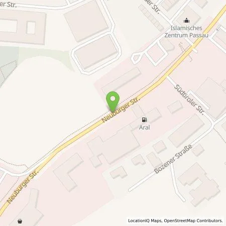 Standortübersicht der Tankstelle VIOCON GmbH in 94036 Passau