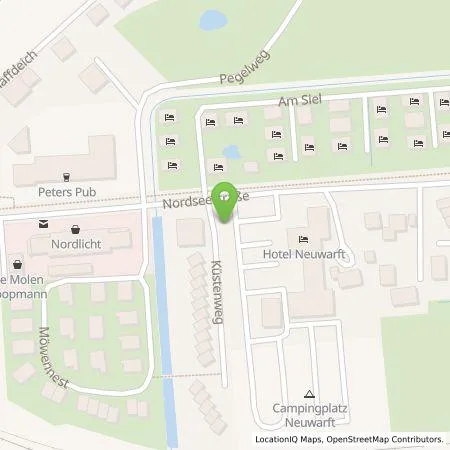 Standortübersicht der Tankstelle Hotel Neuwarft Ketelsen GmbH in 25899 Dagebüll