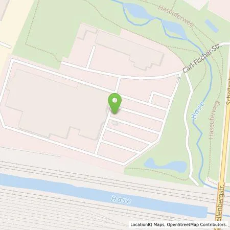 Standortübersicht der Tankstelle Kaufland Dienstleistung GmbH & Co. KG in 49084 Osnabrück