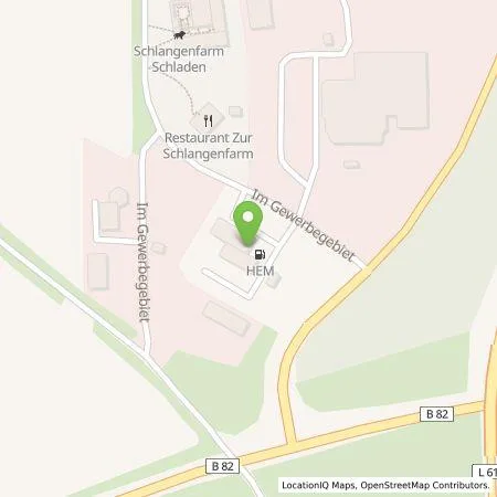 Standortübersicht der Tankstelle SMATRICS GmbH & Co KG in 38315 Schladen