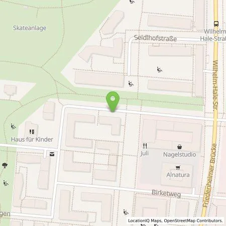 Standortübersicht der Tankstelle SWM Versorgungs GmbH in 80639 München