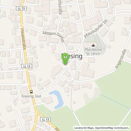 Standortübersicht der Tankstelle Ladelösungen Fürstenfeldbruck GmbH in 86922 Eresing