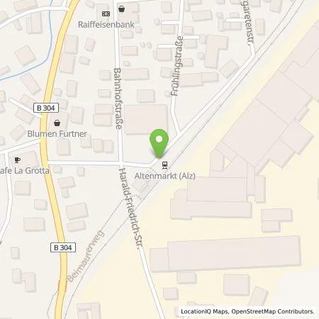 Standortübersicht der Tankstelle Energie Südbayern GmbH in 83352 Altenmarkt a.d.Alz